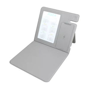 Factory New Electronic <b>Gadgets</b> 4 in 1 Qi Wireless Charger with Mouse Pad & Desktop Calendar Novelty Corporate Gifts in Stock - Product Image 3