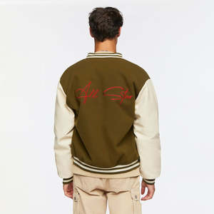 Nouveaux hommes élégants célèbre arrivée à la mode vêtements d'hiver hommes Letterman Varsity veste haute tendance avec une bonne veste de conception personnalisée - Product Image 5