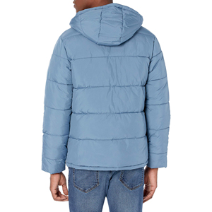 Veste matelassée en toile pour homme, de qualité supérieure, tendance, imperméable, respirante, à séchage rapide, coupe-vent, à capuche, pour l'hiver - Product Image 3