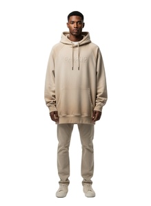 Low MOQ Custom Acid Wash Hoodie Heavyweight Oversized 100% Cotton Vintage Distressed Fleece Pullover Streetwear Men Women - Product Image 1