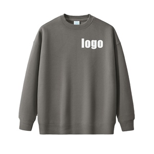 Sweat-shirt à capuche épais uni pour homme, nouvelle mode, confortable, imprimé encre, logo personnalisé, décontracté, chaud pour l'automne, ODM, écologique - Product Image 5