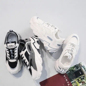 2026 fashion breathable casual <b>shoes</b> women new walking style <b>shoes</b> women's thick sole sports vulcanized <b>shoes</b> - Product Image 3