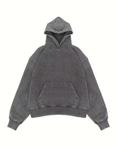 Sudaderas con Capucha para Hombre de Alta Calidad, con Cierre, Lavado Ácido, Secado Rápido, Transpirables, Personalizadas con Estampado y Bordado, 100% Algodón Mezclado - Product Image 6