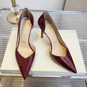 Nouvelles chaussures Mary Jane de style français printemps-été, ballerines rétro britanniques à semelle épaisse en cuir, chaussures à talons hauts élégantes et cool - Product Image 1