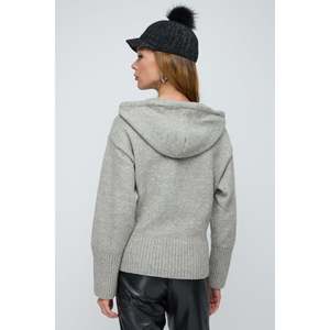 Sweat-shirt à capuche en tricot pour tous les jours - 100% acrylique - Product Image 5