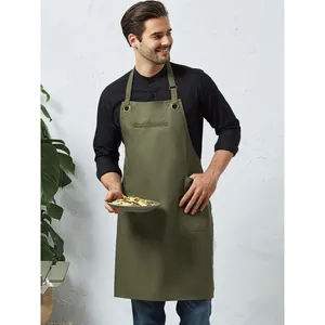 Personalized Sustainable <b>Barley</b> Apron for Merchandising - Product Image 1