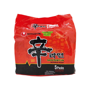 Nouilles Ramen épicées au bœuf Nongshim Shin Ramyun, soupe instantanée en vrac, frites, 3,03 oz x 1 - Product Image 2