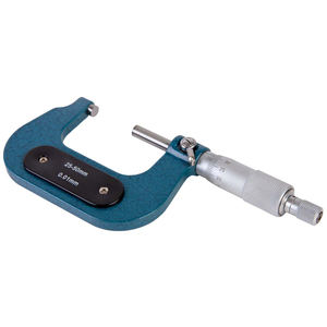Micrometro Esterno di Alta Qualità 0-25mm Grado Industriale Cromato Antiruggine Strumento di Misurazione - Product Image 5