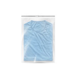 Fabricante al por mayor de alta calidad mate esmerilado Zip Lock bolsas de plástico para ropa de embalaje y de negocios - Product Image 3