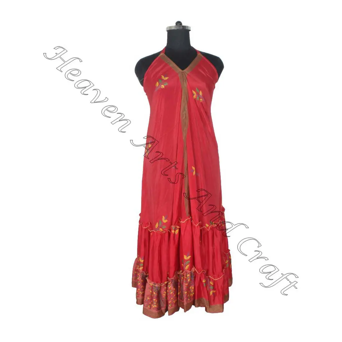 SD020 الساري / الساري / شري ملابس هندية وباكستانية من الهند هيبي بوهو مصنع وصانع ملابس النساء الساري الكلاسيكي