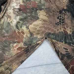 Men's Slim Fit <b>Camo</b> Long Sleeve T-Shirt High Stretch Polyester Breathable Mesh Crew Neck Casual Sporty Style - Product Image 2