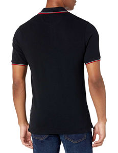 Polo pour homme en coton 100% de haute qualité, 12 couleurs, impression personnalisée, broderie, logo OEM, uni, blanc, polo - Product Image 4