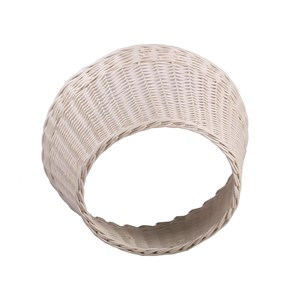 ที่คลุมหวายสานมือธรรมชาติแบบชนบทสำหรับต้นคริสต์มาสปลอกคอประดับต้นคริสต์มาสจากเวียดนาม - Product Image 2