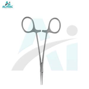 Fórceps para mosquitos Halsted de Grado Superior ALMAC, instrumentos manuales de acero diseñados con precisión para hemostasia y control de tejidos - Product Image 3