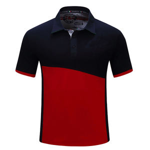 100% coton pour hommes de qualité supérieure pour T-shirts polo respirant coupe ajustée motif solide tissu tricoté - Product Image 1
