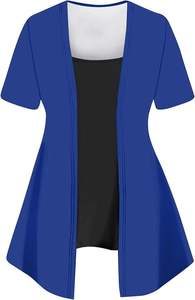 <b>Women's</b> Large Size Casual Oversize T-<b>Shirt</b> Color Eco-Friendly Anti-Wrinkle Anti-Pilling <b>Long</b> Length Summer Clothes - Product Image 2