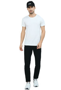 หมวกแก๊ปผ้าฝ้ายทอลายทแยงสีล้วนสไตล์สปอร์ตสำหรับใช้งานกลางแจ้ง - Product Image 2