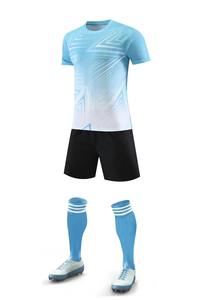 Men's Women's Casual Sports Clothing Set Breathable 100% Polyester Football Basketball Jersey Printed Customized Team Name - Product Image 5