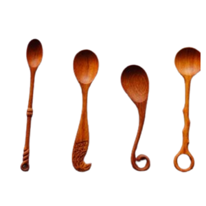 Juego de cucharas de madera natural al mejor precio, vajilla llamativa, utensilio para uso en cocina, mayorista de Vietnam - Product Image 4