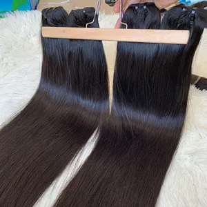 [VENDEDOR BARATO] Pacotes de cabelo liso de osso vietnamita cru, fornecedor de melhor preço especializado em cabelo liso de osso no Vietnã