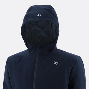 Veste bouffante veste d'hiver OEM hommes col montant veste bouffante conception personnalisée motif hiver automne fermeture éclair toile unie bas taux - Product Image 3