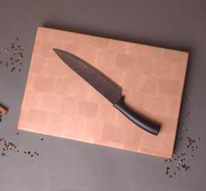 Tabla de Cortar de Madera de Arce de Grano Vertical Hecha a Mano, Tabla de Picar Reversible con Mango Integrado para Cocina Profesional y Restaurante - Product Image 3