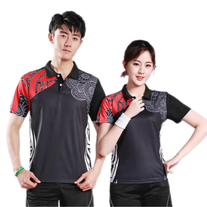 Unisex Quick Dry 100% Polyester Custom <b>Badminton</b> & Tennis Running Sports Shorts Uniform Sets - Product Image 5
