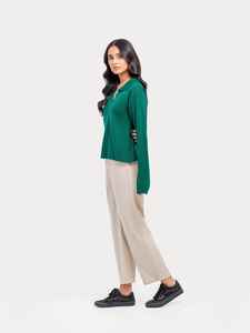 Sudadera con Cuello Alto para Mujer, Estilo Holgado, con Hombros Caídos, Diferentes Estilos, Logotipo Personalizado - Product Image 4