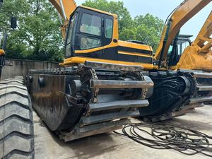 Used Caterpillar 320BL Amphibious Excavator 20T Hydraulic Crawler Digger with Extra Long Extended Boom 18m Engine Pump Included - Product Image 3