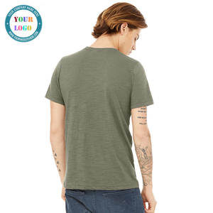 <b>Light</b> Weight Crew Neck Lightweight Summer Knit <b>T</b>-Shirt Factory Bamboo Solid Color Casual Solid Short Sleeve <b>T</b>-Shirt - Product Image 3