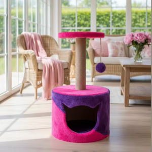 Griffoir pour chats Amistar Berry House de haute qualité, adapté à toutes les races et tailles de chats. - Product Image 6