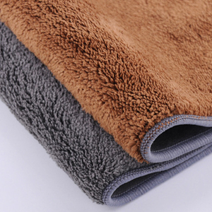 Custom Cleaning Suede <strong>Cloth</strong> For Car Microfiber Deerskin Water Absorbent Car Cleaning Towel <strong>Chamois</strong> And Coral Fleece Towel - Product Image 5