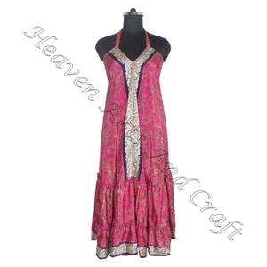 SD022 femmes indien pakistanais Saree/Shari/Shari Vintage soie robes Hippy Boho chaud Sexy à la recherche coton indien meilleur Vintage - Product Image 5