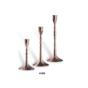 Handmade Black Taper Vintage Candle Holders Set of 3 Candle <b>Sticks</b> Holder Decor Candlestick Holders - Product Image 2