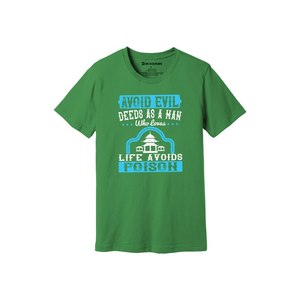 Camiseta informal de algodón 100% con impresión de temas de Buda en 3D, 12 opciones de color, 160-180, colocación de diseño personalizable GSM pesado - Product Image 2