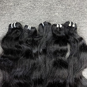 ผมดิบจากเวียดนามคลื่นธรรมชาติผมบริสุทธิ์จากผู้บริจาคคนเดียวในกลุ่มผ้าดิบสี - Product Image 5