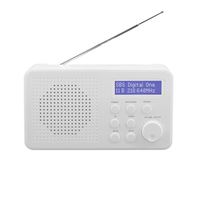 DAB Plus/DAB/FM desteği 4 * AA pil ile MA-28D taşınabilir Internet Wifi radyo