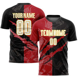 Camiseta de fútbol hecha a medida, ropa de equipo de fútbol transpirable para entrenamiento, día de partido, prácticas de torneos para equipos de fútbol - Product Image 3