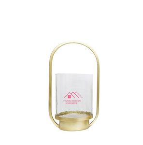 Bougeoir en métal fini or avec verre votif Vente chaude Bougeoir en métal à bas prix - Product Image 5