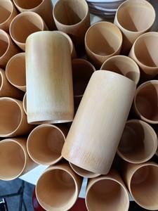 TAZA DE TENDENCIA 2023 HECHA DE MATERIAL NO TÓXICO DE BAMBÚ SE PUEDE USAR PARA BEBIDA FRÍA Y CALIENTE VENDO A GRANEL - Product Image 2