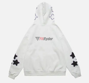 เสื้อฮู้ดดี้พิมพ์ลาย 3 มิติ คุณภาพสูง OEM ผ้าฝ้าย 100% รุ่นใหม่ล่าสุด ทรงโอเวอร์ไซส์ สำหรับฤดูหนาว แห้งเร็ว ระบายอากาศดี ขายส่ง - Product Image 3