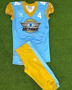 UNIFORME DE FÚTBOL AMERICANO PERSONALIZADO POR SUBLIMACIÓN, JERSEY Y PANTALONES DE EQUIPO PREMIUM DE SECADO RÁPIDO PARA CLUBES Y DEPORTISTAS - Product Image 2