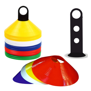 Mini disques d'agilité en plastique pour l'entraînement au football et la pratique du basketball - Product Image 1