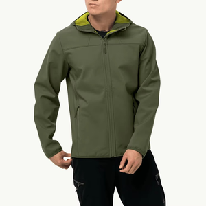 Chaqueta Softshell para Hombre de la Mejor Calidad 2026, Resistente al Viento, con Logotipo de Marca Personalizado, Chaqueta Softshell para Exteriores en Venta - Product Image 1