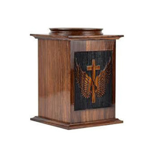 โกศไม้สมัยใหม่สำหรับงานศพผู้ใหญ่และพิธีฝังศพ ทำด้วยมือพร้อมโลโก้สั่งทำในราคาประหยัด - Product Image 4