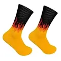 Red Flame Street Skateboard Calcetines Casual Moda Hip Hop Calcetines Adolescente Estudiante Skateboard Boy <span class=keywords><strong>Sok</strong></span> - Product Image 3