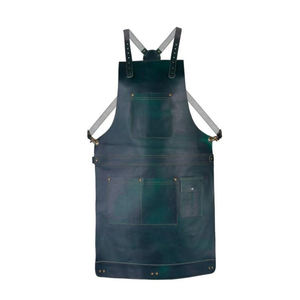 Tendance cuir de vachette 2 tonnes cuir de haute qualité Sun Faded Galas & Men Bib - Product Image 1