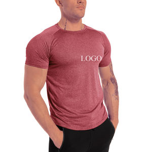 T-shirts vierges élégants à manches courtes et col en O 100% coton pour hommes avec caractéristiques de séchage rapide et de respiration - Product Image 6