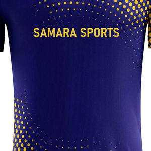 Camisetas de hombre bordadas de manga corta de verano transpirables de alta calidad con logotipo personalizado - Product Image 4