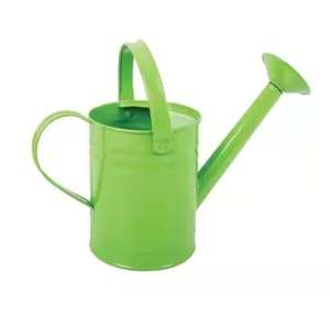 กระป๋องน้ําสีเขียวคุณภาพดีที่สุดตกแต่งสวนกลางแจ้งรดน้ําได้ขายดีที่สุดโลหะชุบสังกะสี - Product Image 1